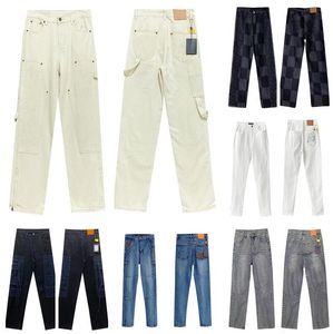 Jeans de haute qualité des jeans pour hommes de luxe de luxe de luxe jeans jeans de haute qualité pantalon décontracté
