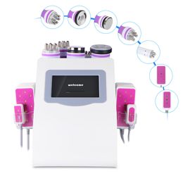 UNOISETIE 40K ultrasone liposuctuele cavitatie 8 pads lllt lipo laser afslanken machine vacuüm rf huidverzorging salon spa apparatuur