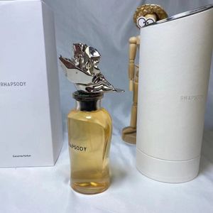 Hoge kwaliteit nieuwe parfum kerstcadeau mannen vrouwen RHAPSODY 100 ml geur wierook fles parfum langdurige natuurlijke spray Goede smaak Gratis verzending