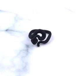 Hoge kwaliteit Nieuwe Punk Gothic Snake Open Ring Voor Vrouwen Mannen Leuke Persoonlijkheid Vintage Metalen Kleur Dieren Vinger Ring Mannelijke sieraden Geschenken
