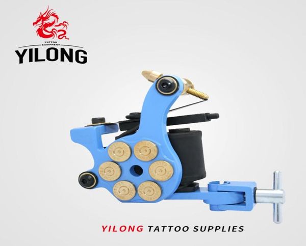 Máquina de tatuaje nueva de alta calidad Gun de bobina hecha a mano 10 envolturas 6950298