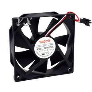 Envío gratis alta calidad nuevo TD9025LS 9 cm 90 mm DC12V 0.16A ventilador de refrigeración inversor de servidor de rodamiento hidráulico