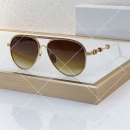 Nouvelles lunettes de soleil de haute qualité Vintage Cadre métal