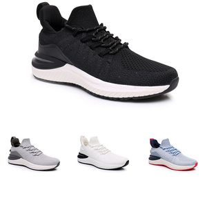 Chaussures de course de haute qualité sans marque hommes femmes noir blanc gris bleu clair respirabilité légère hommes formateurs baskets de sport de plein air