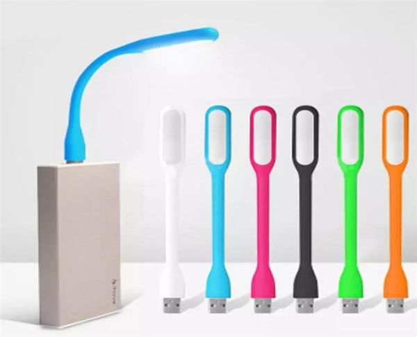 Articles de nouveauté de haute qualité promotionnels Mini lampes LED USB portables flexibles pour batterie externe ordinateur portable lampe LED promotion cadeau Cu8328466
