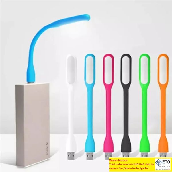Articles de nouveauté de haute qualité promotionnels Mini lampes de lumière LED USB portables flexibles pour la Banque de puissance ordinateur portable lampe à LED Promotion de cadeau