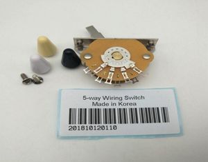 Hoogwaardige Oakgrigsby 5way Blade Switch Selector Metal Copper Beweging Guitaronderdelen gemaakt in Korea55471222222