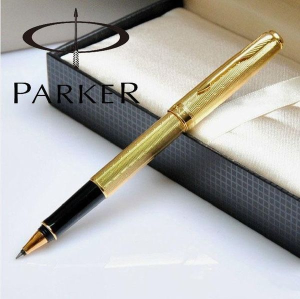 Envío gratis de alta calidad Original Parker Sonnet Metal Pen Holder Escritura rápida Bolígrafo Business Writing Pen