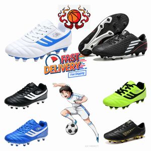 Hoogwaardige buiten FG Hot Blooded Combat Boots for Men Shoes Sport voetbalschoenen Golden Sun Geel