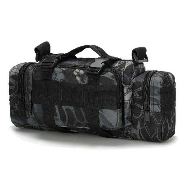 Mochila táctica de alta calidad mochila táctica paquete de cinturón ajustable bolso de hombro de alta capacidad para acampar senderismo oxford bancos bolsas de pecho 3p