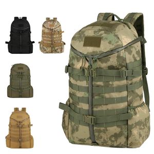 Haute qualité Sport de plein air sac à dos militaire tactique Camouflage étanche escalade sac à dos hommes voyage Camping chasse randonnée sac 240124