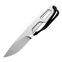 Survie extérieure de haute qualité Couteau droit N690 Blade Steel Handle Camping Tactical Couteaux