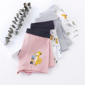 Culotte de haute qualité pour garçon Boxer dessin animé Garcon garçons caleçons mignon slips coton enfant en bas âge Shorts 4 pièces 210622