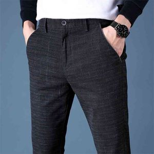 Hoge Kwaliteit Broek Mannen Mode Casual Straight Business Pak Broeken Merk S Maat 38 210715