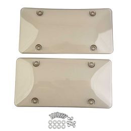 High Quality Particular Brand New License Plate Cover Cap 310*160mm ABS Anti Speed Auto Black Camera Car Light Plastic