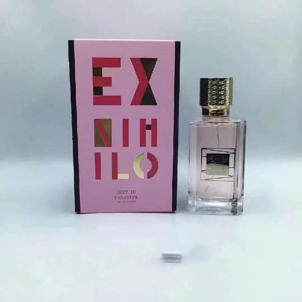 Parfum de haute qualité Lust In Paradise Ex-Nihilo 100ml Parfums femme homme cologne EAU DE Parfum Parfum longue durée encens en vaporisateur Expédition rapide