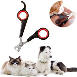 Hoge Kwaliteit Hond Cat Care Nail Clipper Scissors Grooming Trimmer 12 * 6cm Zwart Kleur Pet Supplies IC750