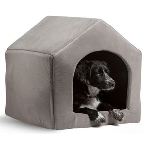 Hoge kwaliteit huisdier producten luxe hond huis gezellige hond bed puppy kennel 5 kleuren huisdier slaapbed kat kussen kitten matten huisdier winkel LJ201201