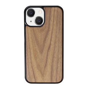 Étuis de téléphone de haute qualité pour iPhone 11 12 13 Pro Max Mode Bois naturel Sublimation 3D Conception personnalisée Coque arrière gravée Produits en gros Couvertures arrière