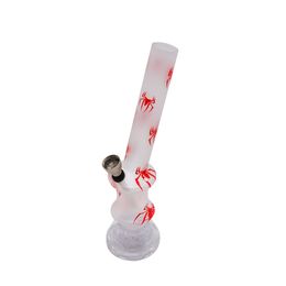 Haute Qualité En Plastique Acrylique Bong Herb Fumer Pipe À Eau Bongs Portable Verre Bong Filtre Tabac Fumer Tuyaux Narguilé Shisha Eau Bong Pipe