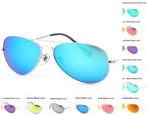 Lunettes de soleil polarisées de haute qualité pour hommes Femmes Pilot Aviation Fashion Summer Shades Mirror Lenses Metal Frame Eyeglass UV400 DR4003806