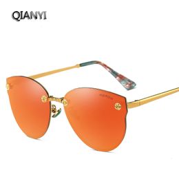 Gafas de sol polarizadas de alta calidad, gafas de sol personalizadas con película de color, reparación de marcos, gafas de sol para hombres y mujeres, gafas de marea 277O