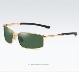 Gafas de sol polarizadas de alta calidad para mujer, accesorios para gafas deportivas para hombre, gafas de decoloración, gafas de conducción con estuche 559