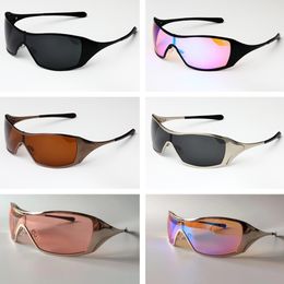 Lunettes de soleil polarisantes de haute qualité pour hommes et femmes Tendance les verres de soleil en une pièce à cadre