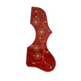 PVC van hoge kwaliteit PVC Eetrijke rechtshandige akoestische gitaar Pickguard Pick Guard voor Gibson Exquisite Ballans