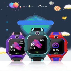 Hoge kwaliteit Q19 SOS Camera Smart Horloges Baby Lbs Position Lacation Tracker Kids SmartWatch Voice Chat Zaklamp Kinderen VS Q100