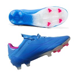 Chaussures pour hommes de haute qualité QQ-2060 Tf / FG Training Football Sneakers Ultralight non-Slip Turf Soccer Cilats Chuteira C 1692