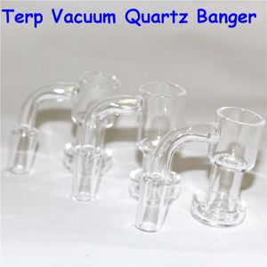 Fumer Quartzs Terp Vide Banger Nail Domeless Slurper Up Huile Nails Quartz Bubbler 10mm 14mm 18mm Pour Verre Bong Tuyaux D'eau