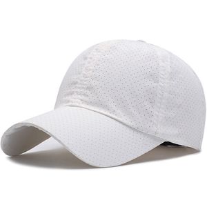 Casquettes à séchage rapide de haute qualité toile chapeaux hommes femmes été Sports de plein air loisirs Strapback respirant homme maille chapeau de soleil casquette de Baseball