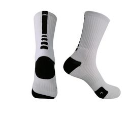 2 pièces = 1 paire haute qualité séchage rapide USA chaussette homme et femme sport basketbll blanc noir rouge jaune athlète chaussettes