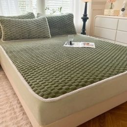 Housse de matelas matelassée de haute qualité, drap-housse antibactérien tout compris, qualité maternelle et enfant, sans taie d'oreiller, 240321