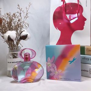 Parfum persistant pour femmes Rainbow EDT de haute qualité, 100ML, livraison gratuite