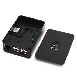 Boîtier ABS Raspberry Pi 3 modèle B de haute qualité, noir/Transparent/blanc, boîte en plastique ABS professionnelle pour Raspberry