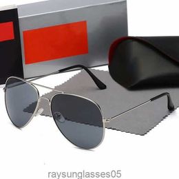 Alta qualidade ray homens mulheres óculos de sol vintage piloto marca óculos de sol banda uv400 proíbe ben com caixa e caso 3025vczo