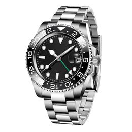 Hoge kwaliteit Relox mechanisch automatisch horloge 904L roestvrijstalen horloges Montre De Luxe keramische polshorloge waterdicht heren