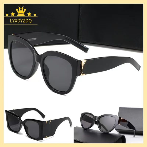 Lunettes de soleil rétro de haute qualité Lunettes de soleil de chat pour femmes Lunettes de soleil designer pour hommes verres de luxe