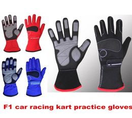 Hoge Kwaliteit Reverse Koeienhuid Racing Handschoenen Motorfiets F1 Auto Kart Praktijk Handschoenen Vierwielaandrijving Rally Mannen Vrouwen Handschoenen 2011127059515