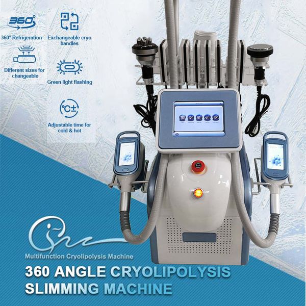 Machine de congélation de graisse par Cavitation 40K, perte de poids RF, cryolipolyse sous vide frais, façonnage du corps, joli équipement