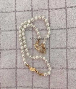 Collier pendentif Satellite en strass de haute qualité pour femmes, chaîne de perles en orbite, bijoux à la mode pour cadeau de fête 9392459