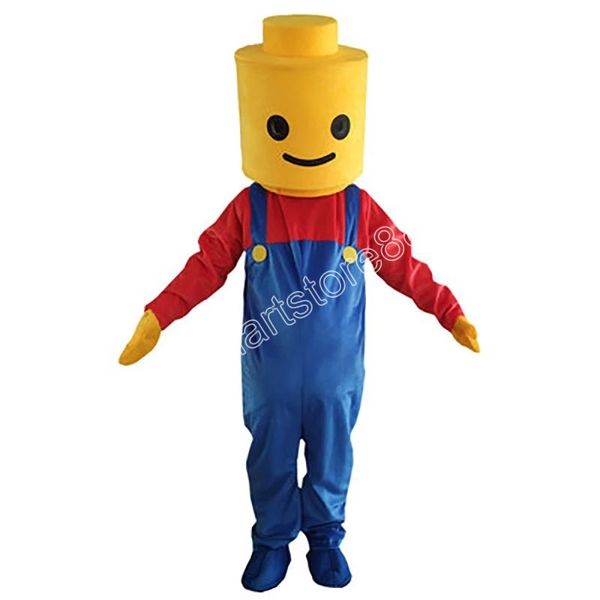 Costume de mascotte de Robot de haute qualité Performance de scène tenue de personnage de dessin animé Performance robe de soirée d'halloween