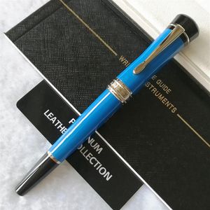 Hoge kwaliteit Rollerball Luxe Speciale Editie Lucky Star klassiek Blauw Wit Zwart metalen briefpapier Schrijven Glad kantoor sch311z
