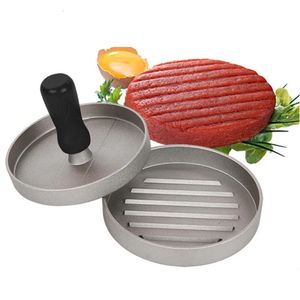 Haute qualité forme ronde Hamburger presse en alliage d'aluminium 12 cm Hamburger viande boeuf Grill Burger presse cuisine alimentaire moule 240115