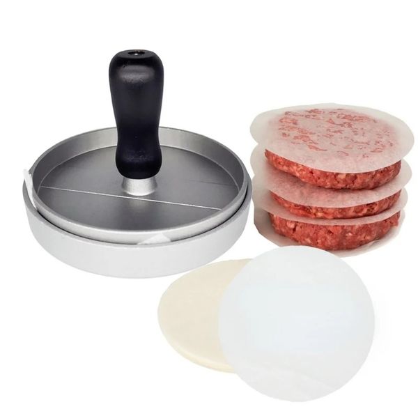 Hamburger Press de haute qualité Aluminium Alloy viande de viande de viande de bœuf Burger Moule de cuisine