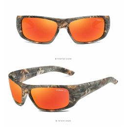 Lunettes de soleil de pêche polarisées de sport de course de haute qualité hommes conduite lunettes de soleil mâle UV400 viennent avec étui
