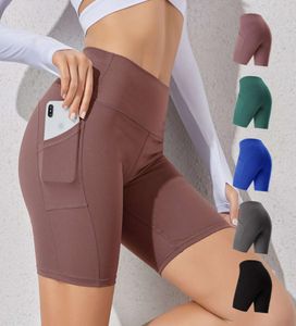 Alta calidad, mismos fitns, deportes de 5 puntos, levantamiento de cadera, secado rápido, correr, bolsillo en la cintura, pantalones cortos de YOGA wy471636748