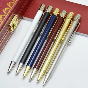 Haute Qualité Santos Série Ct Stylo À Bille En Métal Mini Édition De Petite Taille Bureau École Papeterie Écriture Stylos À Bille Lisse Avec Numéro De Série